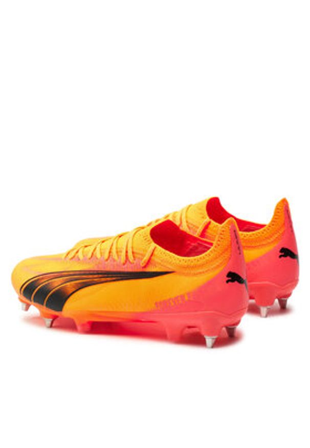 Puma Buty do piłki nożnej Ultra Ultimate Mxsgc 107747-03 Żółty. Kolor: żółty. Materiał: materiał