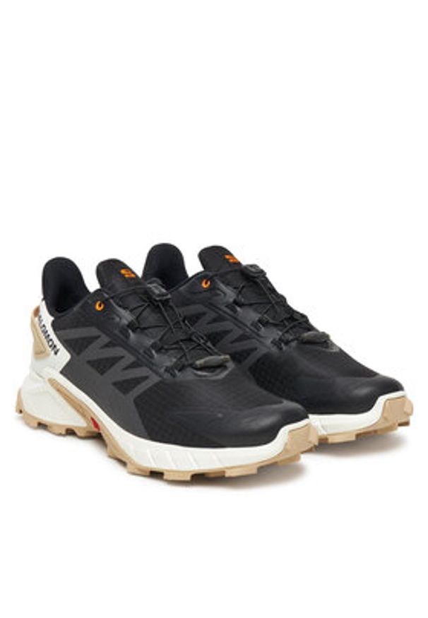 salomon - Salomon Buty do biegania Supercross 4 L47981100 Czarny. Kolor: czarny. Materiał: materiał