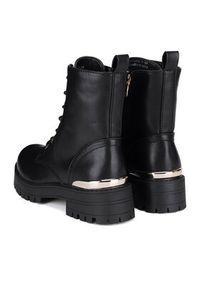 DeeZee Trzewiki CEO-HY13202-7 Czarny. Kolor: czarny. Materiał: materiał #3