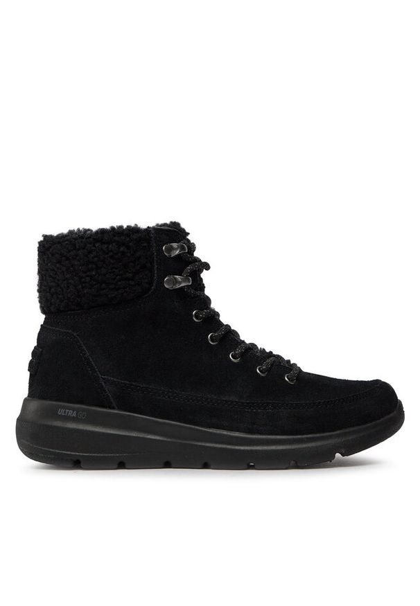 skechers - Trzewiki Skechers. Kolor: czarny