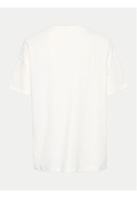 Kaffe T-Shirt Fie 10508888 Écru Oversize. Materiał: bawełna