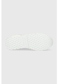 TOMMY HILFIGER - Tommy Hilfiger sneakersy kolor biały. Nosek buta: okrągły. Zapięcie: sznurówki. Kolor: biały. Materiał: guma. Obcas: na platformie #5