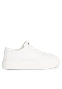 Tommy Jeans Sneakersy Tjw Foxing Flatform Sneaker EN0EN02480 Biały. Kolor: biały. Materiał: materiał #1