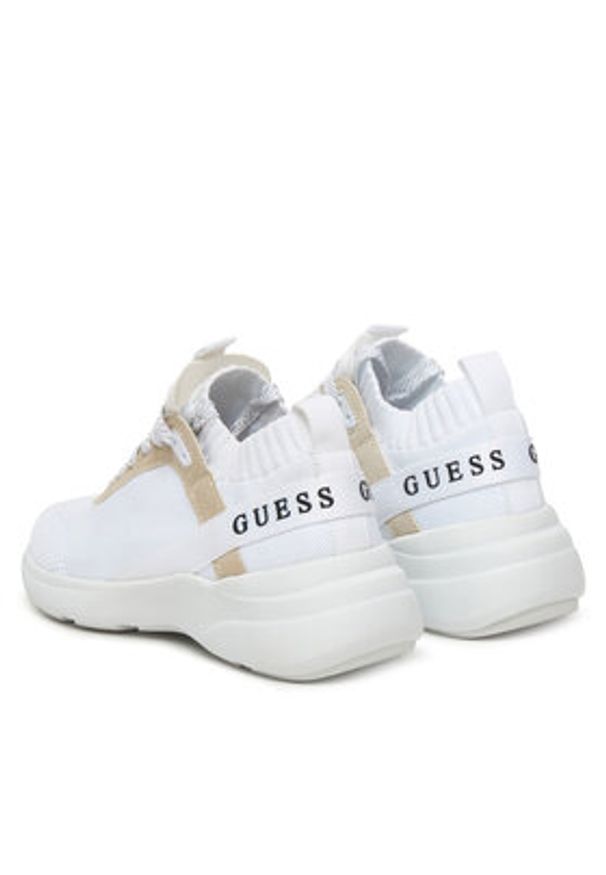Guess Sneakersy FLJMLD FAB12 Biały. Kolor: biały. Materiał: materiał