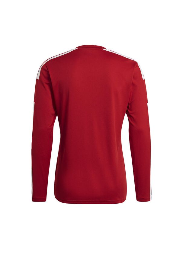 Adidas - Koszulka męska adidas Squadra 21 Jersey Long Sleeve. Kolor: biały, czerwony, wielokolorowy. Materiał: jersey. Długość rękawa: długi rękaw. Długość: długie. Sport: fitness, piłka nożna
