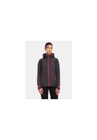 Damska kurtka softshell Kilpi RAVIA-W. Kolor: szary. Materiał: softshell. Sport: turystyka piesza #1