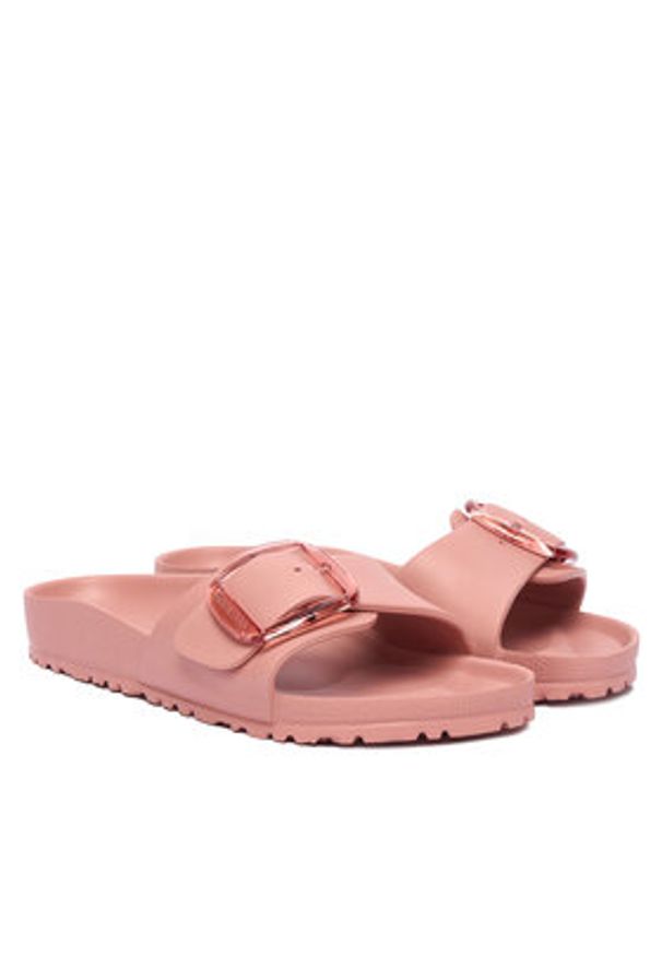 Birkenstock Klapki Madrid Big Buckle 1032033 Różowy. Kolor: różowy. Materiał: syntetyk