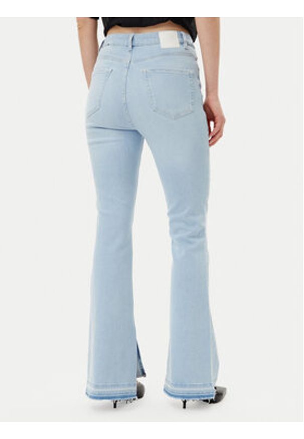 BOSS Jeansy Rosa 50539642 Niebieski Bootcut Fit. Kolor: niebieski