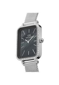 Daniel Wellington Zegarek Quadro Mesh DW00100667 Czarny. Kolor: czarny. Materiał: mesh #3