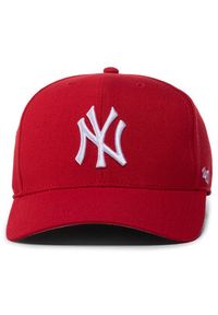 47 Brand Czapka z daszkiem Mlb New York Yankees Cold Zone '47 Mvp Dp B-CLZOE17WBP-RD Czerwony. Kolor: czerwony. Materiał: materiał #3