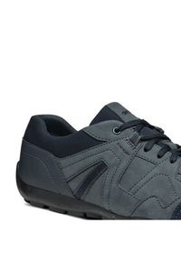 Geox Sneakersy U Ravex U463FC 0EK22 C4002 Granatowy. Kolor: niebieski. Materiał: skóra