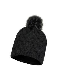 Czapka zimowa z pomponem Buff Knitted & Fleece Band Hat. Kolor: czarny. Sezon: zima. Styl: sportowy #1
