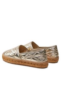 Love Moschino - LOVE MOSCHINO Espadryle JA10582G0IIF0900 Złoty. Kolor: złoty