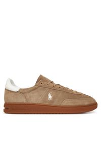 Polo Ralph Lauren Sneakersy Bedford 809967889002 Beżowy. Kolor: beżowy. Materiał: zamsz, skóra