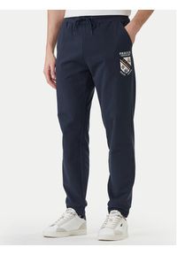 Aeronautica Militare Dres 261TF0115UF00674 Granatowy Regular Fit. Kolor: niebieski. Materiał: bawełna #6