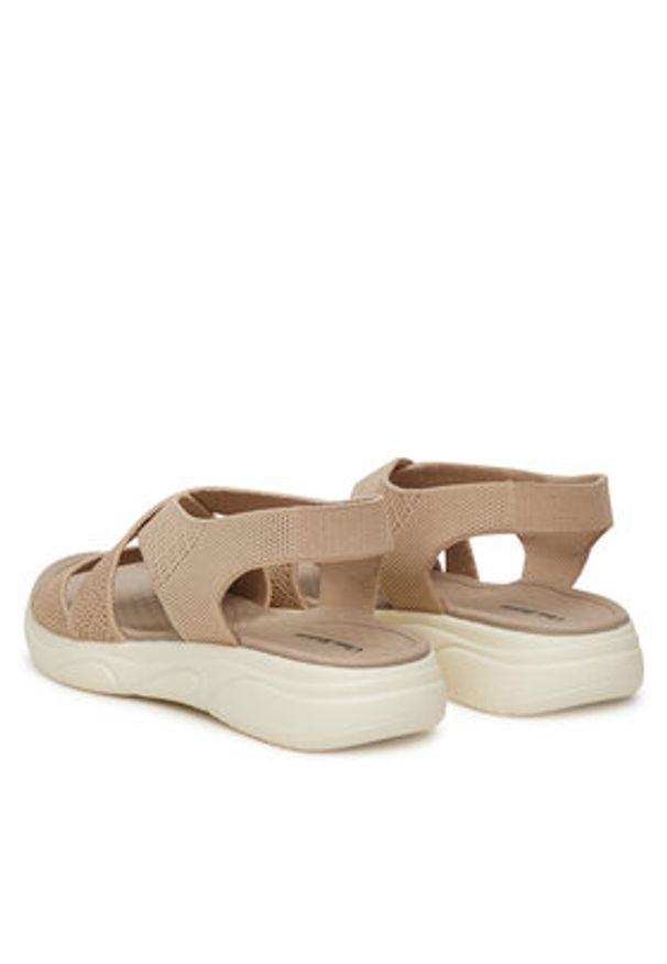 Clara Barson Sandały R25SS02836 Beżowy. Kolor: beżowy. Materiał: materiał
