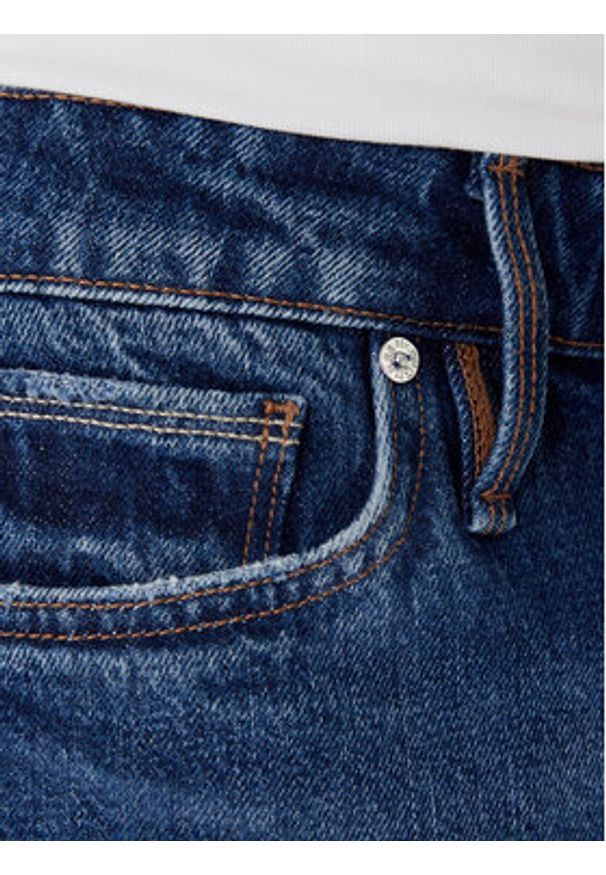 Guess Jeansy M5YAN2 D5KT3 Granatowy Regular Fit. Kolor: niebieski