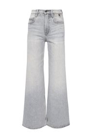 Miss Sixty Jeansy 6S1JJ48100 Szary Wide Leg. Kolor: szary