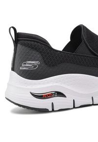 skechers - Skechers Sneakersy Banlin 232043/BKW Czarny. Kolor: czarny. Materiał: materiał #5