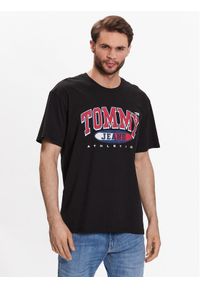 Tommy Jeans T-Shirt DM0DM16407 Czarny Relaxed Fit. Kolor: czarny. Materiał: bawełna #1