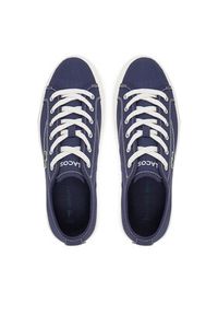 Lacoste Tenisówki Backcourt 7-49CMA0017 Granatowy. Kolor: niebieski. Materiał: materiał #5
