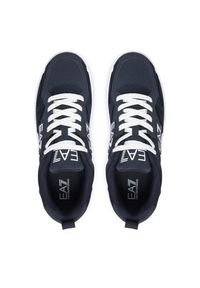 EA7 Emporio Armani Sneakersy 7X000898 AF28472 MZ069 Granatowy. Kolor: niebieski. Materiał: skóra #2