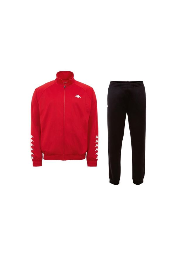 Dres męski Kappa TILL MEN TRAINING. Kolor: czarny, czerwony, wielokolorowy. Materiał: dresówka