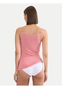 Triumph Top Beauty Layers 10227206 Różowy Slim Fit. Kolor: różowy. Materiał: wiskoza #4