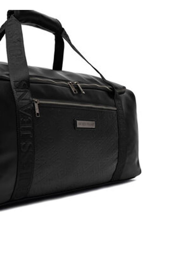 Guess Jeans Torba weekendowa CWBEO-GUESS-B-001-09 Czarny. Kolor: czarny. Materiał: skóra