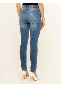 Guess Jeansy Skinny Fit Annette W01A99 D3XR1 Granatowy Skinny Fit. Kolor: niebieski. Materiał: jeans #4