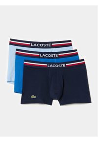 Lacoste Komplet 3 par bokserek 5H3386 Kolorowy. Materiał: bawełna. Wzór: kolorowy