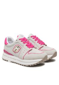 Liu Jo Sneakersy Maxi Wonder BA5029 PX027 Szary. Kolor: szary. Materiał: zamsz, skóra #6