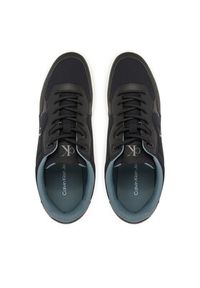 Calvin Klein Jeans Sneakersy Classic Cupsole Tech Ripstop YM0YM01202 Czarny. Kolor: czarny. Materiał: skóra #3