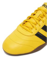 Adidas - adidas Sneakersy GRAND COURT LO JQ9693 Żółty. Kolor: żółty. Materiał: skóra