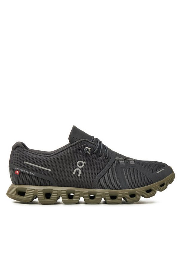 On Buty do biegania Cloud 5 5997769 Szary. Kolor: szary. Materiał: materiał
