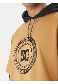 DC Shoes Bluza Dryden ADYFT03440 Brązowy Regular Fit. Kolor: brązowy. Materiał: syntetyk #5
