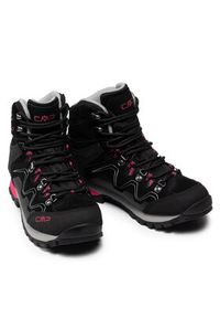 CMP Trekkingi Athunis Mid Wmn Trekking Shoe Wp 31Q4976 Czarny. Kolor: czarny. Materiał: skóra, zamsz