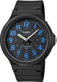 Zegarek Casio ZEGAREK MĘSKI CASIO MW-240-2B (zd166d) - KLASYKA #1
