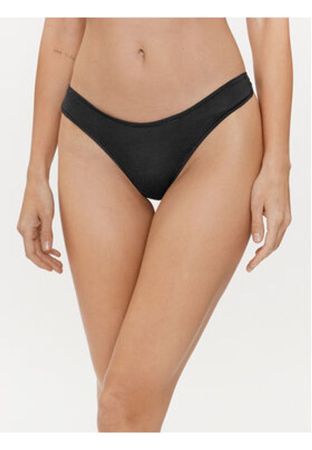 Calvin Klein Underwear Komplet 3 par stringów 000QD5220E Kolorowy. Wzór: kolorowy