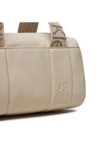 Calvin Klein Jeans Torebka Ultralight Sq Barrel Bag23 Pu K60K612231 Beżowy. Kolor: beżowy. Materiał: skórzane #3