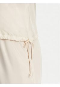 Marella Top Meana 2513161045 Écru Regular Fit. Materiał: jedwab