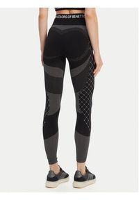 United Colors of Benetton - United Colors Of Benetton Legginsy 3SW63F04I Czarny Slim Fit. Kolor: czarny. Materiał: syntetyk #3