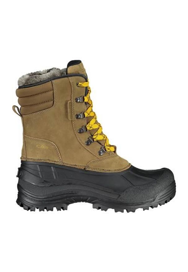 Buty trekkingowe męskie CMP Kinos Snow. Zapięcie: sznurówki. Kolor: wielokolorowy. Materiał: skóra, materiał, tkanina, wełna, syntetyk. Szerokość cholewki: normalna. Sport: turystyka piesza