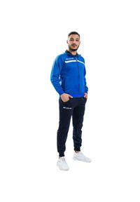 Givova - Dres Męski TT012. Kolor: niebieski. Materiał: dresówka