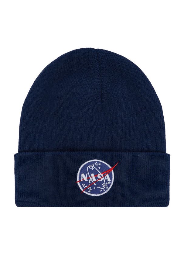 Czapka Alpha Industries. Kolor: niebieski