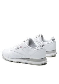 Reebok Sneakersy Classic Leather GY3558 Biały. Kolor: biały. Materiał: skóra. Model: Reebok Classic #4