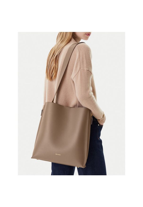 Gino Rossi - Torebka GINO ROSSI. Kolor: beżowy