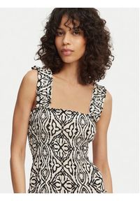 Vero Moda Sukienka letnia Menny 10282481 Czarny Regular Fit. Kolor: czarny. Materiał: wiskoza. Sezon: lato #5