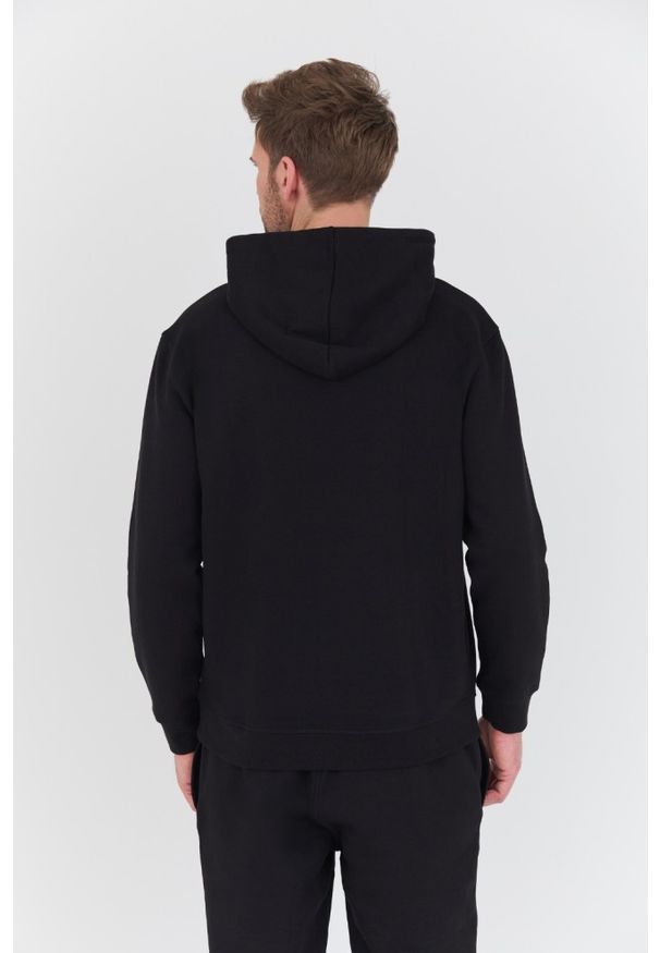 Guess - GUESS Czarna męska bluza Aldwin Hooded, Rozmiar XXL. Kolor: czarny