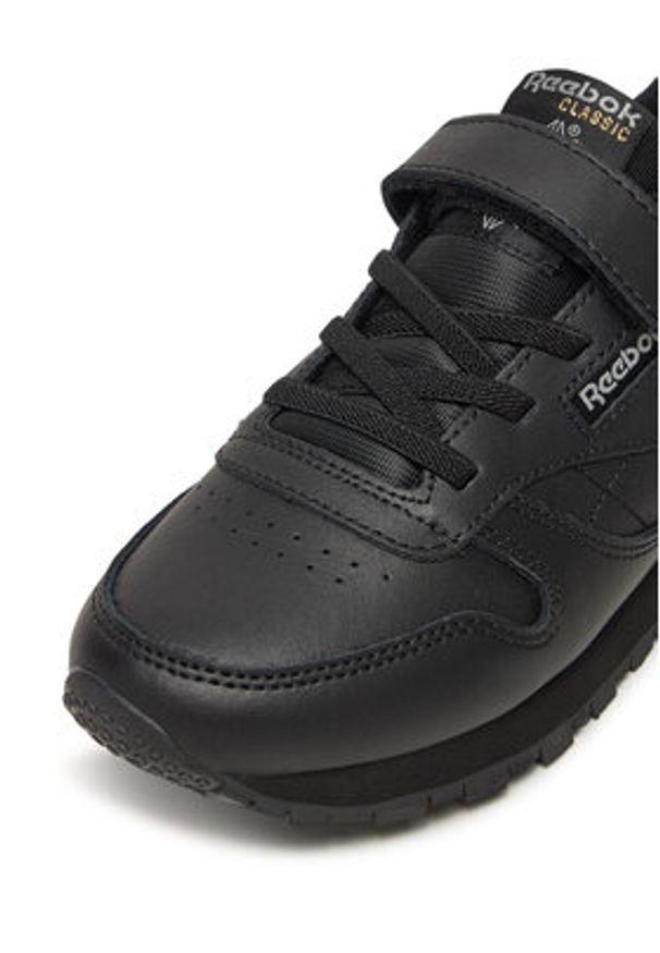 Reebok Sneakersy V9-25207-02 (IV) Czarny. Kolor: czarny. Materiał: skóra